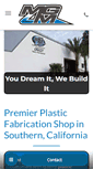 Mobile Screenshot of mgmplastics.com